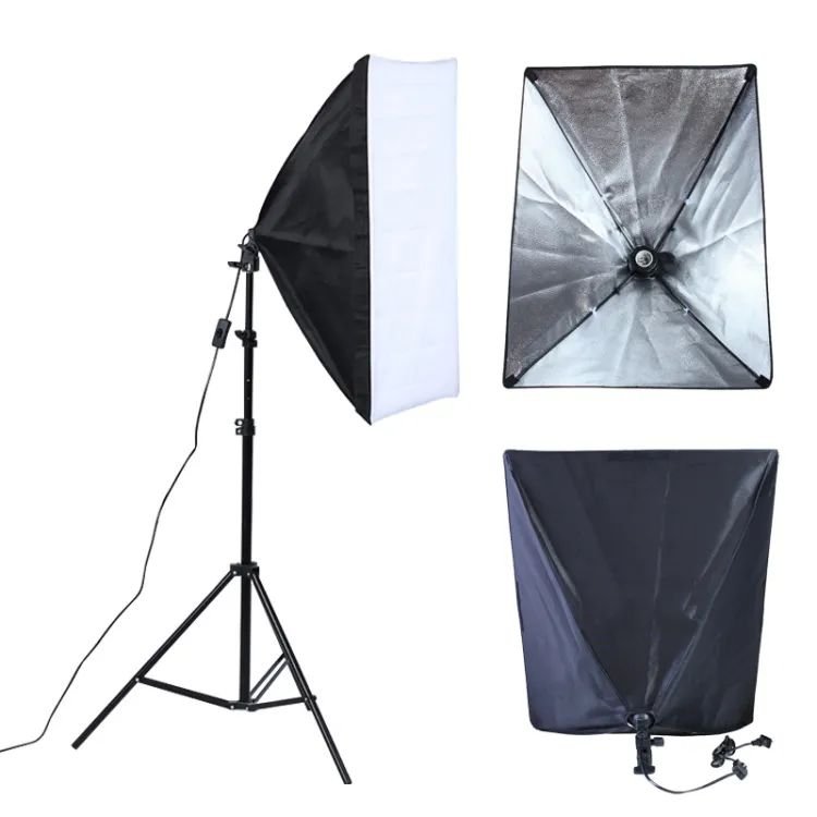 Photography Studio Essentials: 7-Feet Light Stands, Octa Softbox, Umbrellas, and E27 Bulb