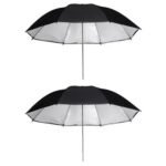 Combo Pack - Photography Umbrella Reflective Soft Light - Black & Silver