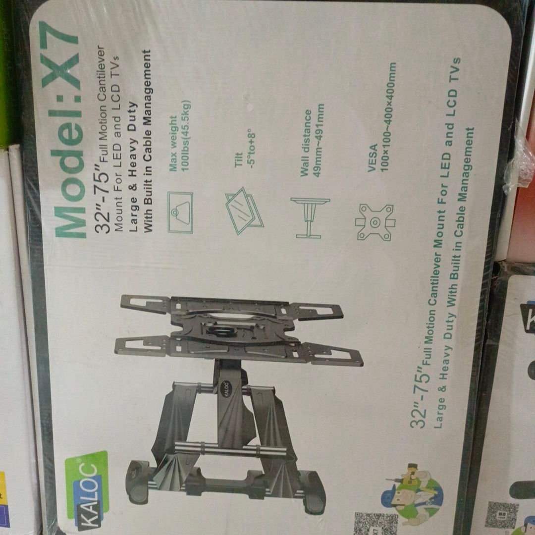 Imported 32-75 inches Universal LCD LED HD TV Adjustable Tv mounts adjustable full motion tv mounts TV stand wall mount bracket for 32-75 inches KALOC X7 - Image 3