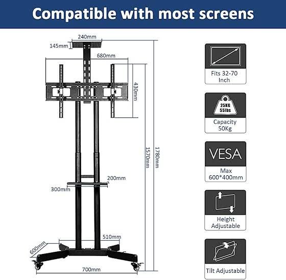 Model 1500 TV wall mount modern office good quality bracket