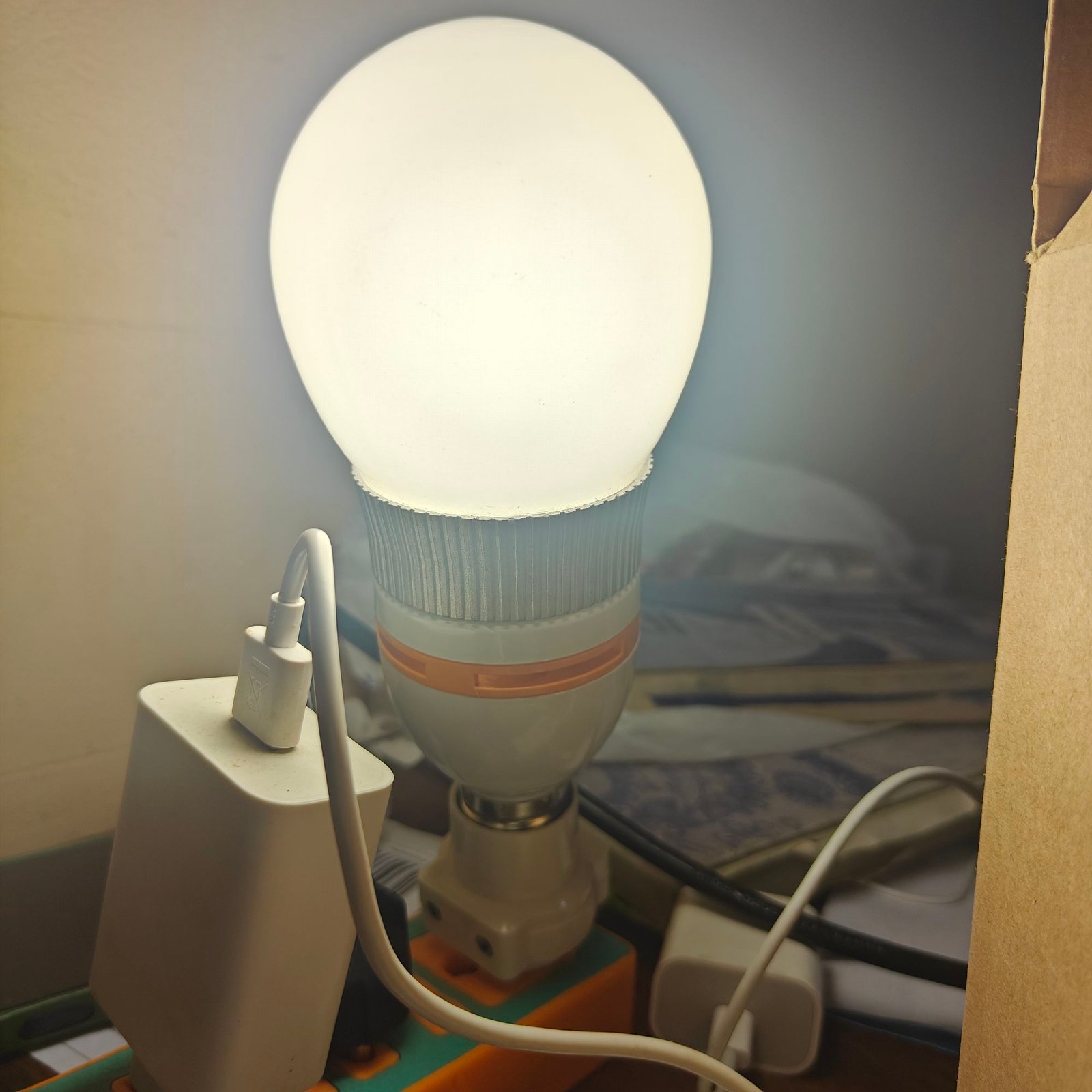 E27 Bulb 220V Radar Detection Night Light - Image 3