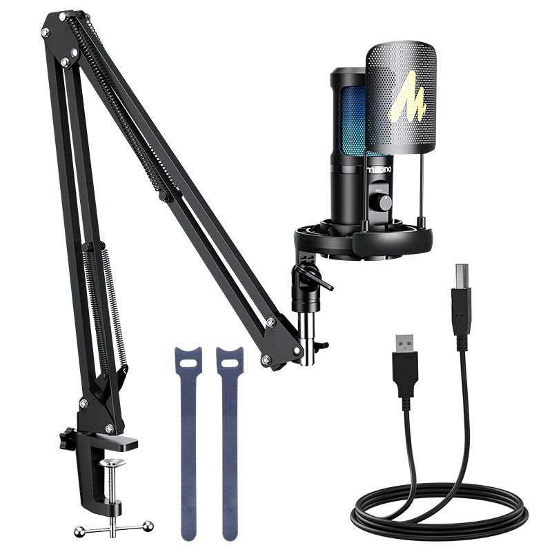 MAONO PM461S USB MICROPHONE BOOM ARM SET - Image 2