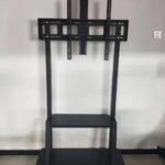 TL-1700 Mobile TV Bracket, Rooling TV Stand with Wheels for 32 to 70 Inch LCD LED OLED (Black)