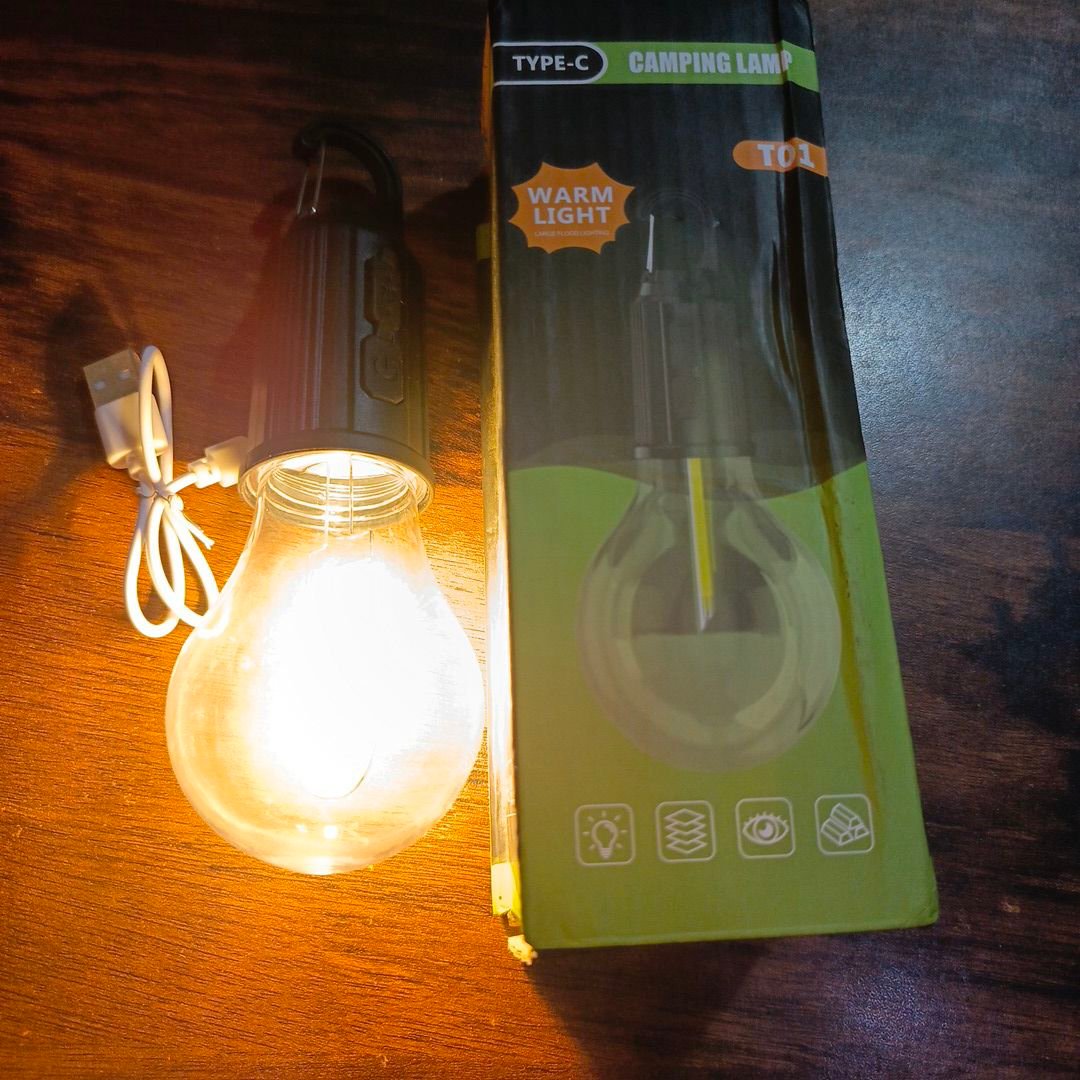 LED Camping Light 400mAh 100LM Type-C USB Rechargeable Waterproof - Image 5