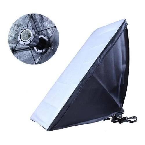 Single Bulb Softbox Light for Studio E27 Holder 50x70cm Studio Professional Lighting system - Image 4