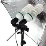 Double Bulb holder Umbrella  Studio Lights| Photographers|Youtubers