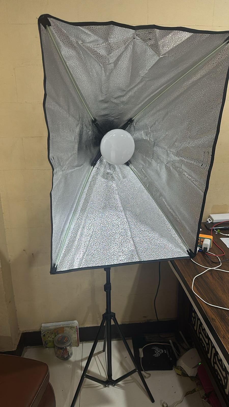 Softbox Lighting Kit, Photography Studio Light with Reflector and 3 Colors Temperature 45W Bulb with Remote, Professional Photo Studio Equipment for Portrait Video - Image 3