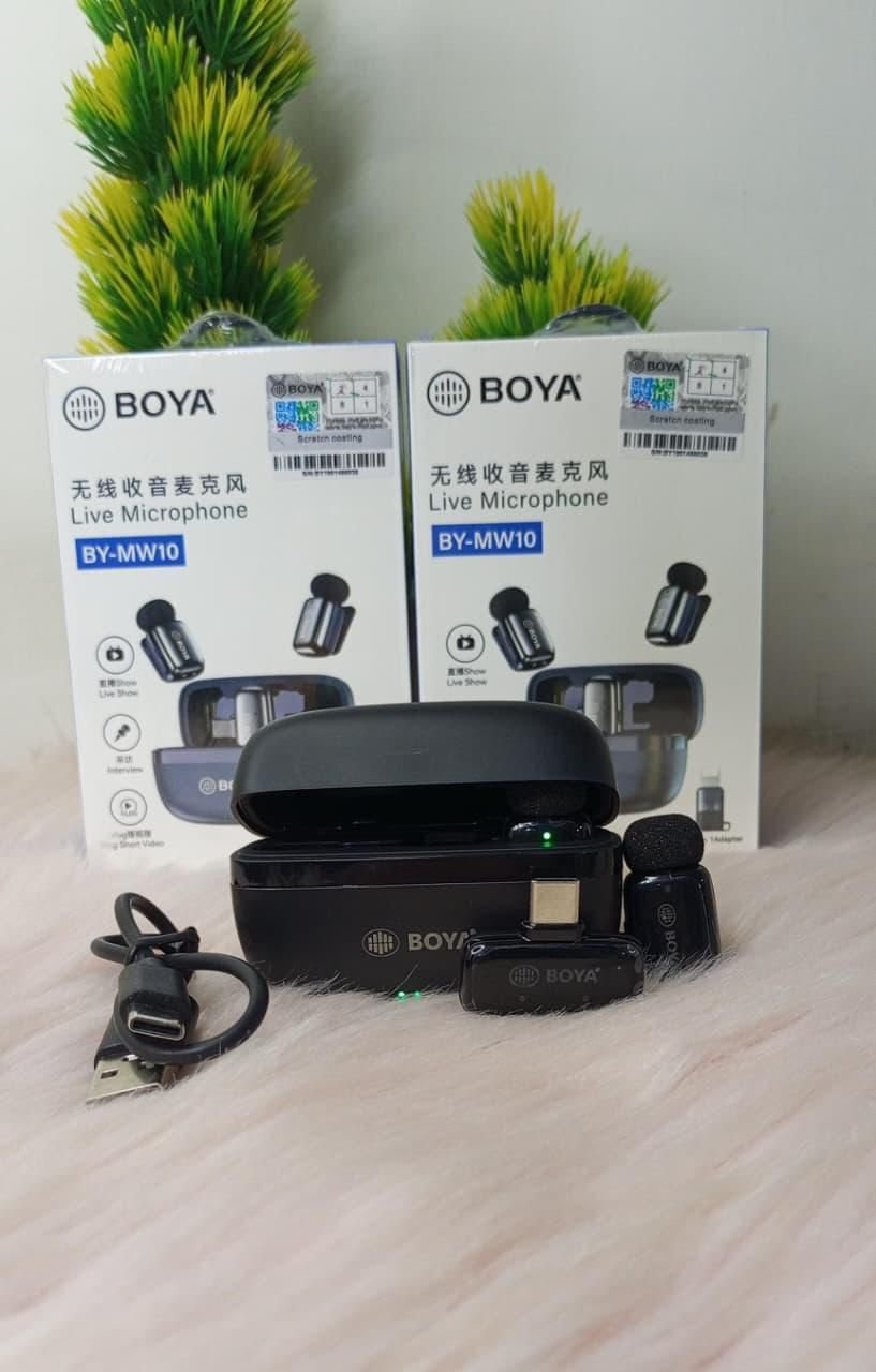 BOYA Mini 15 For I Phone IOS Dual Wireless Microphone With Charging Case - Image 2