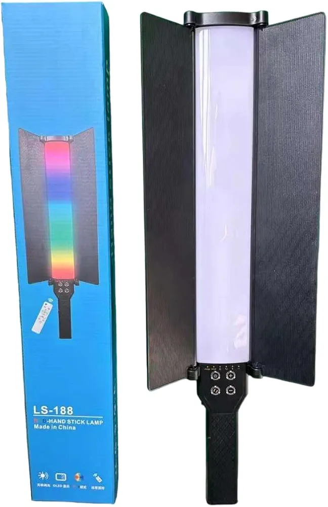 LS-188 RECHARGABLE RGB Hand Stick Lamp - Image 2