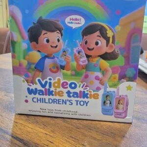 Children's Video Walkie Talkie Toy Set | Rechargeable Kids Intercom Toy | Two-Way Communication | Educational
