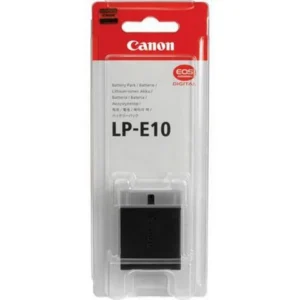 LP-E10 Battery for Canon Eos Rebel T6, T5, T3, Eos 1300D, 1200D, Rebel T7, EOS 1100D, Eos 2000D, Kiss X70, Eos 3000D, and Kiss X50