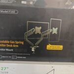 F160 Dual Monitor VESA Desk Mount Arm Stand 2 Computer LCD LED Screens