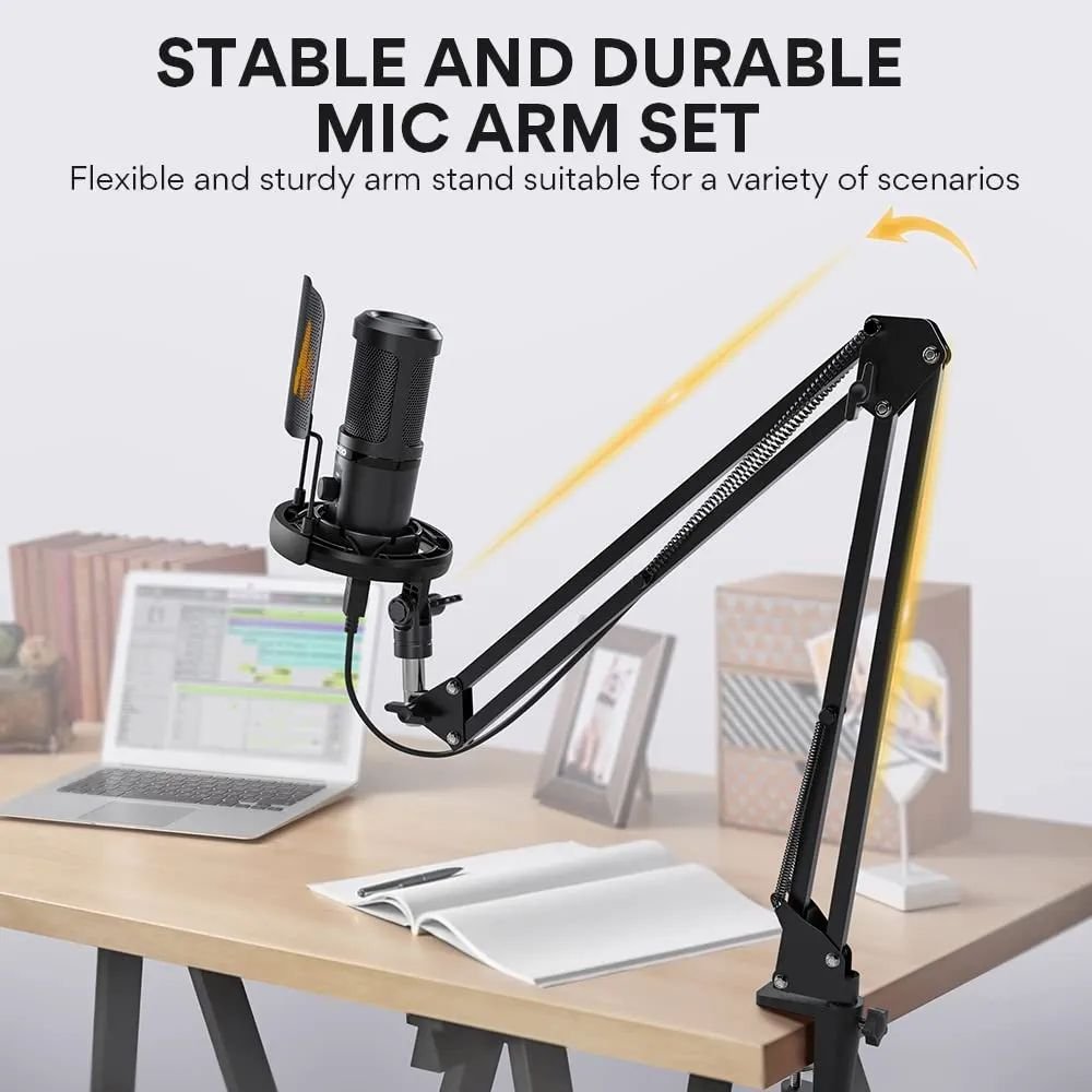 MAONO PM461S USB MICROPHONE BOOM ARM SET - Image 3