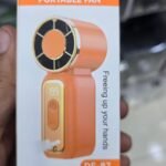 DF-97 Portable Handheld Mini Fan Rechargeable USB Cooling Fan with Digital Display | 3 Speed | Foldable