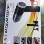 3-IN-1 Mini Vacuum Cleaner & Air Blower For Car Interior, Office, Home, Computer, Cordless Handheld Wireless Portable Auto Vacuum Cleaner Strong Suction Powerfull