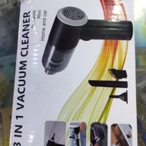 3-IN-1 Mini Vacuum Cleaner & Air Blower For Car Interior, Office, Home, Computer, Cordless Handheld Wireless Portable Auto Vacuum Cleaner Strong Suction Powerfull
