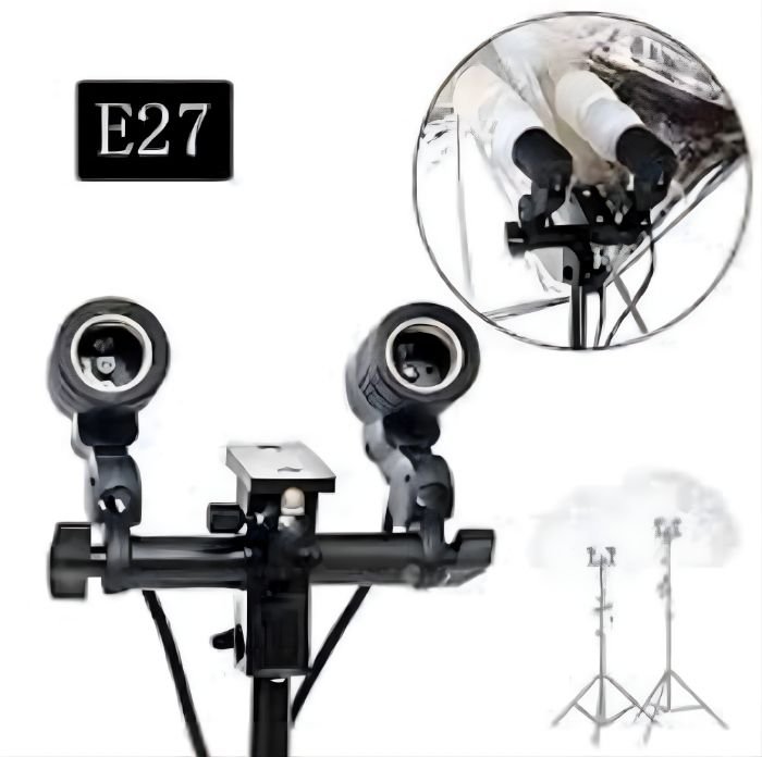 Double Bulb holder Umbrella Studio Lights| Photographers|Youtubers - Image 2