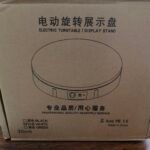 360 Rotating Table 30cm for Products Photography ( White )