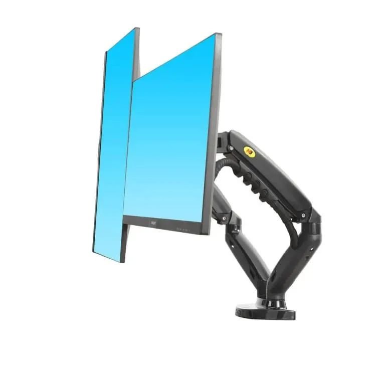NB North Bayou F160 Dual Monitor Desk Mount Stand Full Motion Swivel - Image 2
