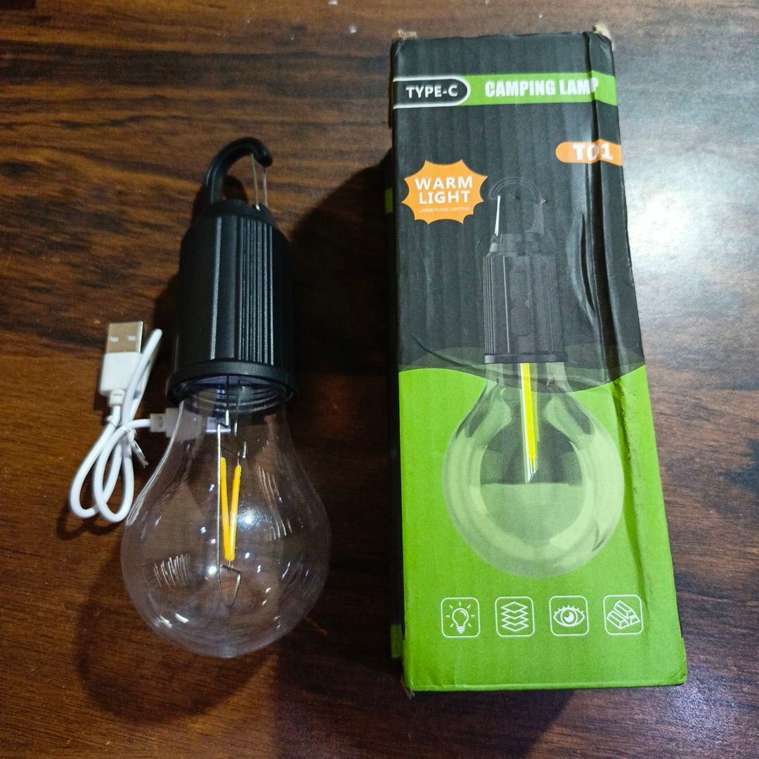 LED Camping Light 400mAh 100LM Type-C USB Rechargeable Waterproof - Image 4