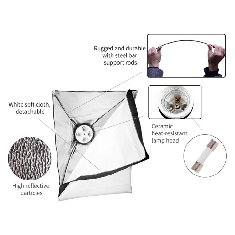 Softbox light for Studio | Softbox 50x70 Continuous - Image 4