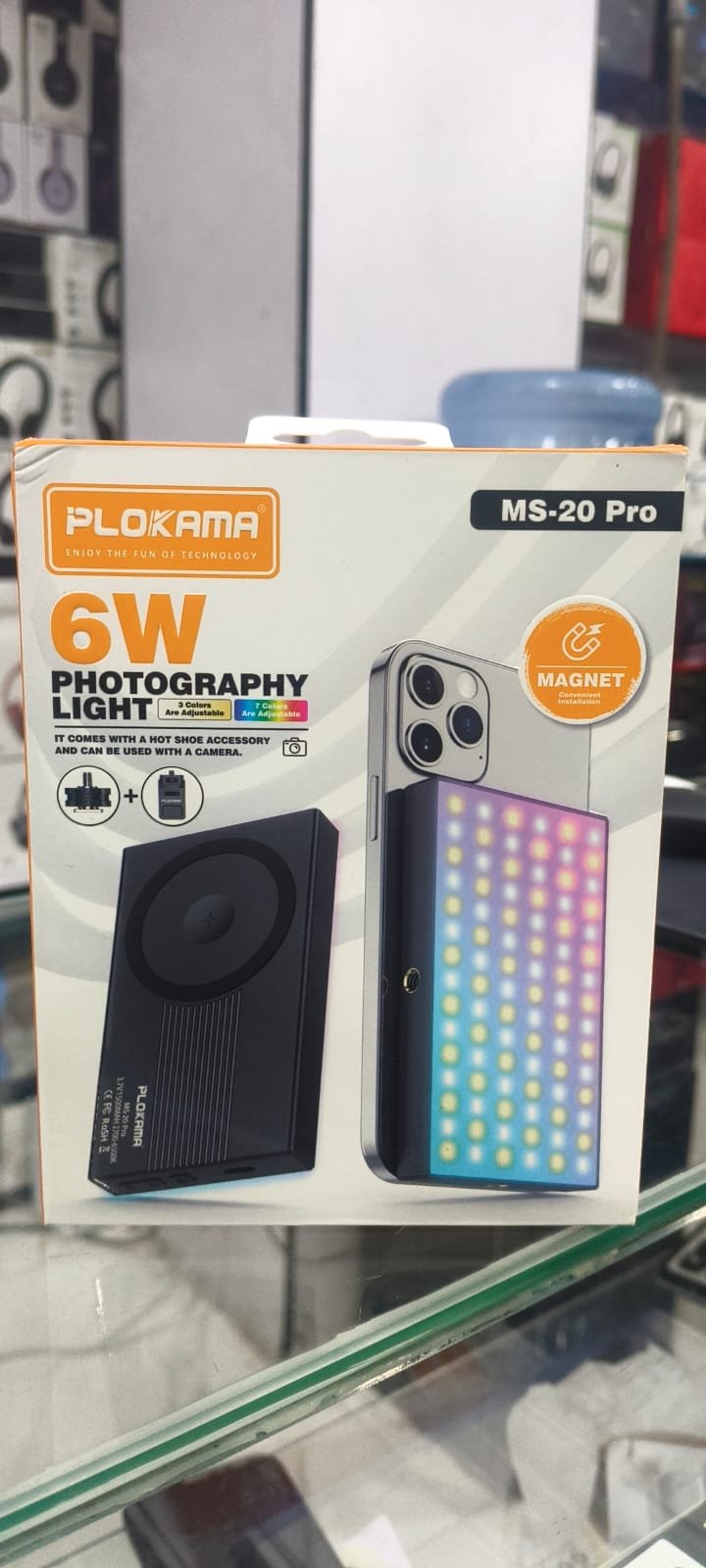 PLOKAMA MS_20 photography light 6w - Image 2