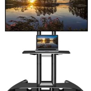 NB Ava1500-60-1p Height Adjustable Heavy Duty Mobile Cart Stand with