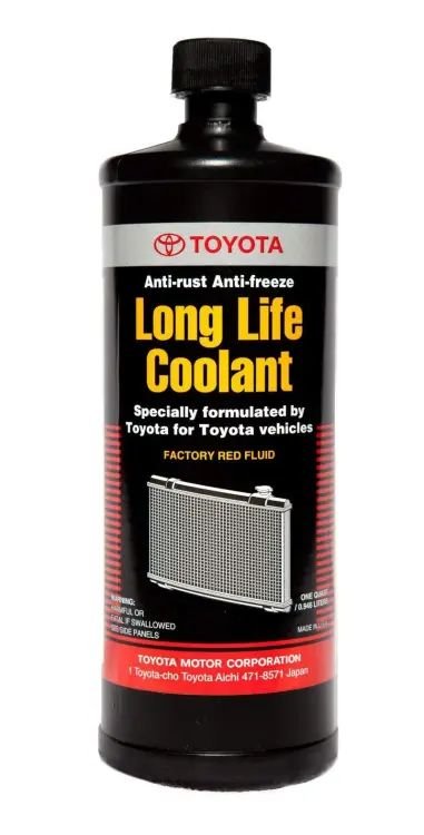 Premixed Toyota Coolant Red 1 LITTER BOTTLE