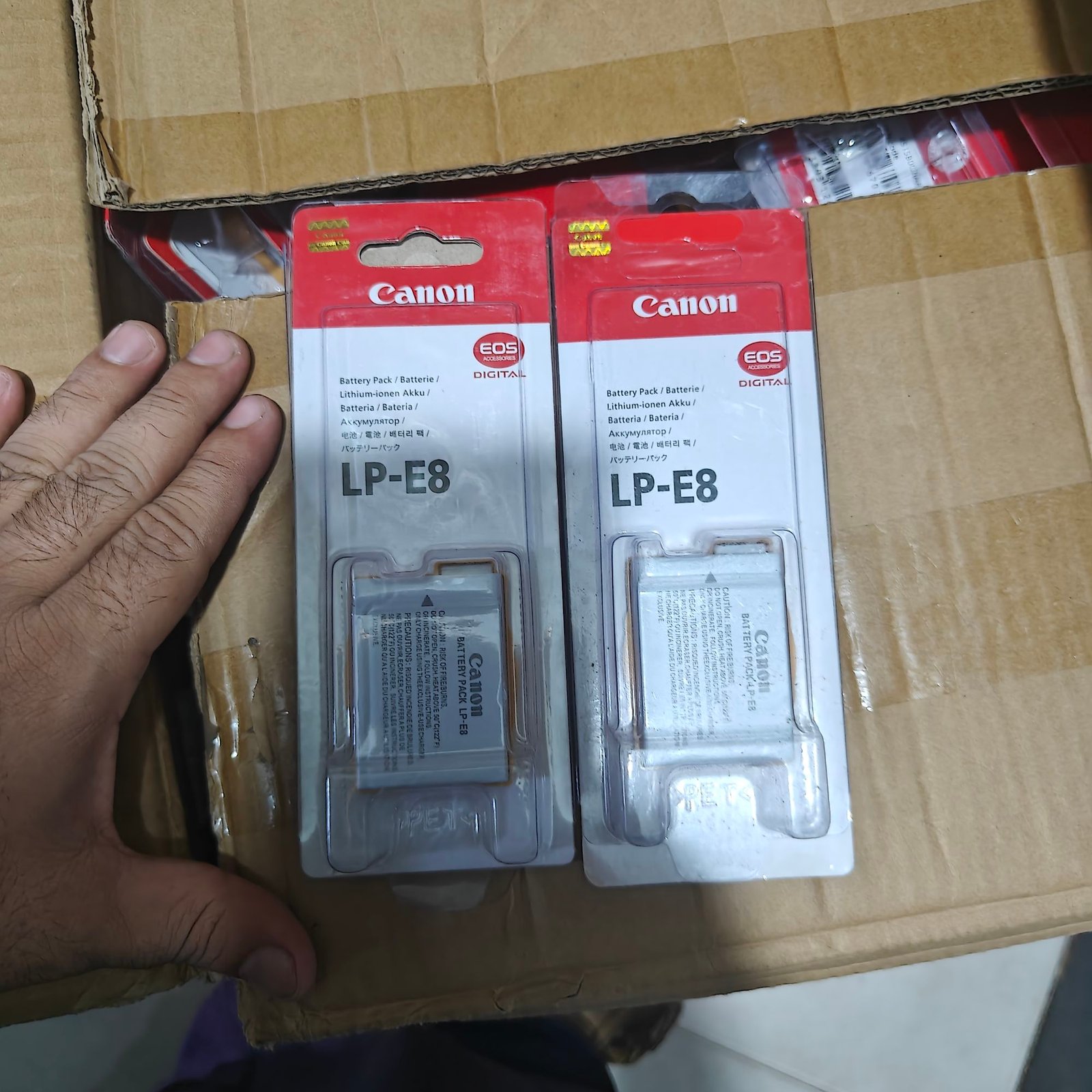 LP-E8 Battery For Canon, 550D, 600D, 650D, 700D, - Image 2