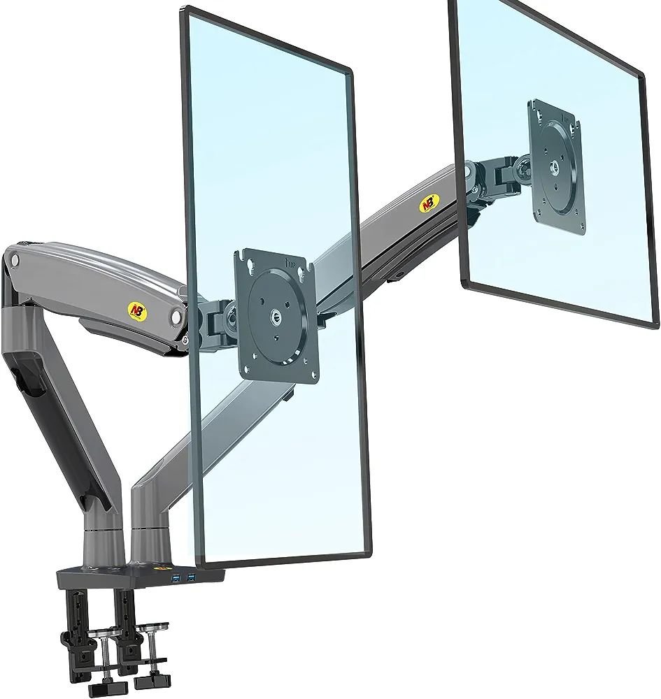 NB F195A Dual Monitor Desk Stand (Up to 22 -32 inches) - Image 4