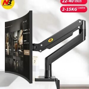 NB G40 Gas Spring Monitor Arm - 22-40 inch Desktop Screen Holder with 360° Rotation 2-15kgs