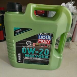 Liqui Moly Molygen 0W-20 Engine Oil Especially For Hybrid Cars New Genration Oil Asian Japanies Amercian Cars With Mfc Molecular Friction Control Api Sp 4 Liter.
