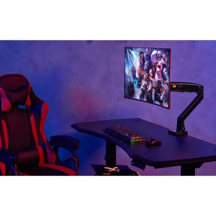 NB North Bayou Lcd Led TV WALL Mount Table Mount Bracket F100A Gas Spring Arm 22-35 inch Screen Monitor Holder 360 Rotate Tilt Swivel - Image 3